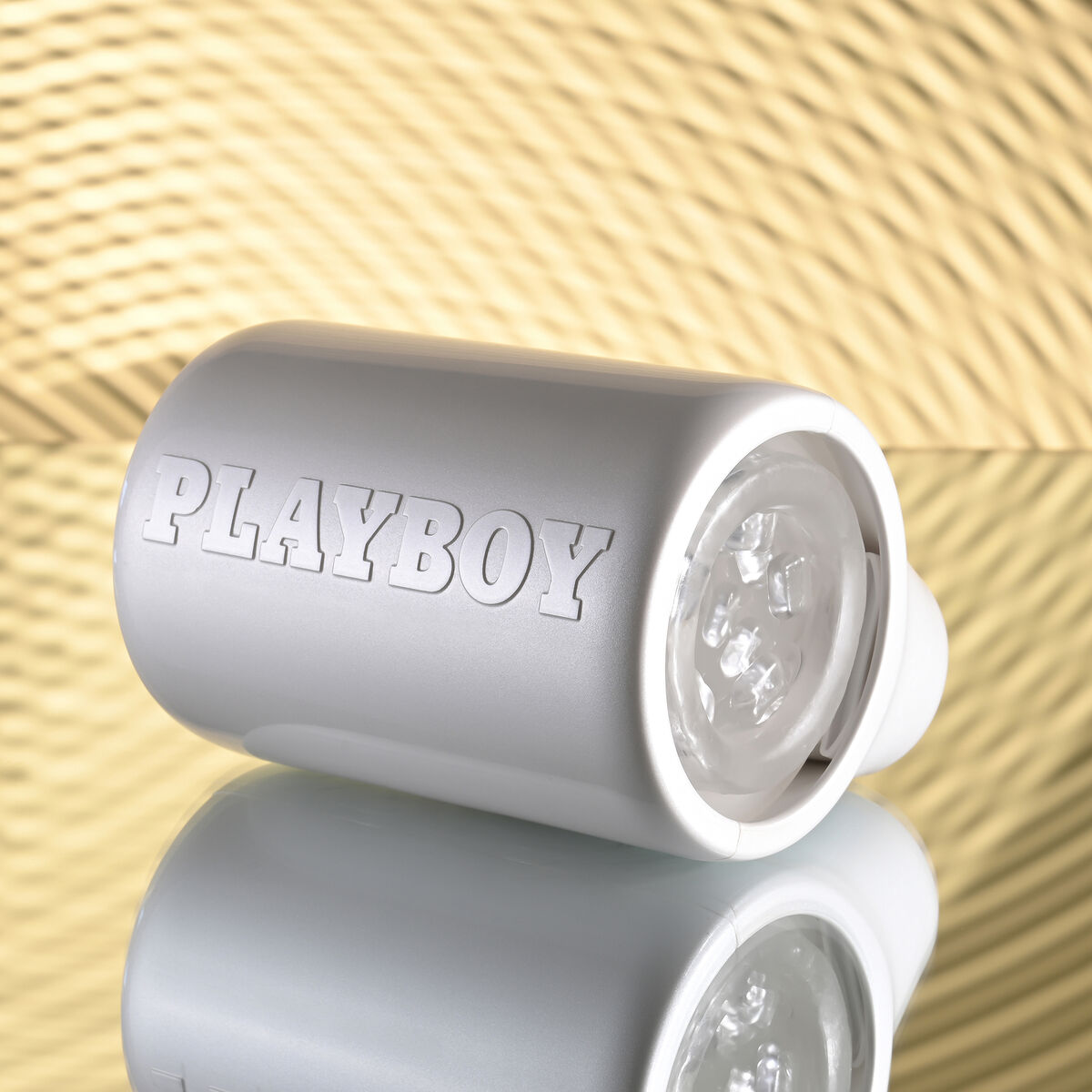 Belastbarer Jack Ass Masturbator Playboy Playboy Weiß